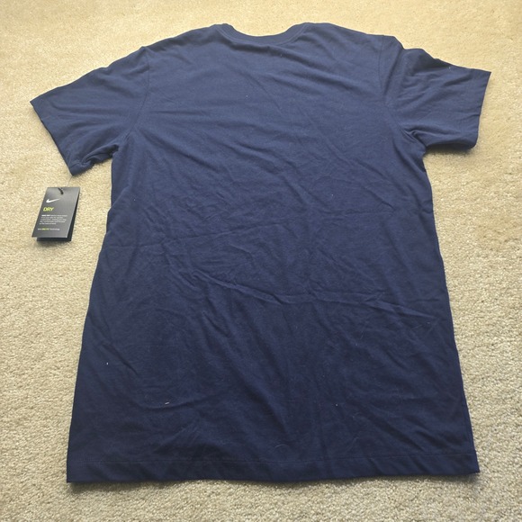 Nike Dri-FIT Softball T Shirt Eagle USA Flag Graphic Navy Blue Women's - Picture 4 of 7